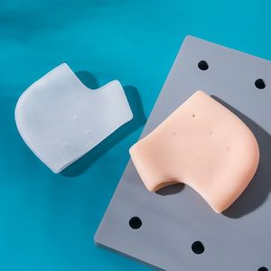 Best Selling Feet Care Half Foot Pads Silicone Gel <b>Heel</b> Protectors Moisturizing Gel Socks - Product Image 5