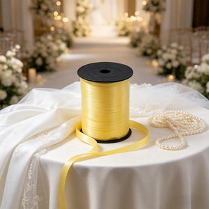 High-quality 3 Pcs Bag party supplies and decorations Cinta Amarillo 450M Party Wall Decorations - Product Image 4