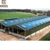 Refugios Modernos y Económicos para Ovejas y Cabras, Construcción Rápida, Estructura de Acero Prefabricada, Cobertizos Elevados en Venta