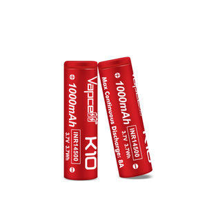 Vapcell Nouveau Produit INR14500 3.7V 1000mah K10 8A Haute Décharge <span class=keywords><strong>14500</strong></span> <span class=keywords><strong>Lion</strong></span> Cellules pour Lampe de Poche - Product Image 5