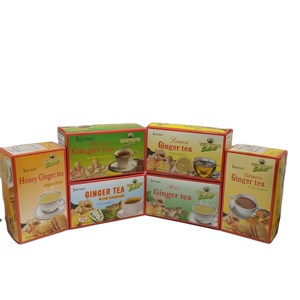 Sachets de tisane citron-gingembre : favorise une digestion saine – Thé citron-gingembre - Product Image 2