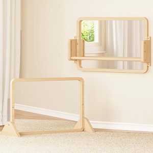 <span class=keywords><strong>Specchio</strong></span> Montessori 3-in-1 Regolabile <span class=keywords><strong>per</strong></span> Bambini e Barra <span class=keywords><strong>per</strong></span> Trazioni, Giocattolo Educativo Montessori <span class=keywords><strong>per</strong></span> Neonati, <span class=keywords><strong>Specchio</strong></span> con Barra <span class=keywords><strong>per</strong></span> <span class=keywords><strong>Cameretta</strong></span> - Product Image 1