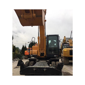 Excavadoras Usadas Original Corea Hyundai 210w-7 Excavadora de Ruedas 21 Ton Robex 210 Excavadora Precio 2017 210w-7 - Product Image 1