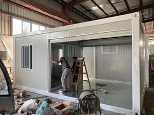 Casa Container da 20 Piedi a Montaggio Rapido, Ufficio Modulare Prefabbricato, Edificio Mobile Portatile, Alloggio Temporaneo per Lavoratori - Product Image 4