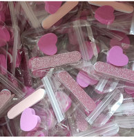 Mini kit de soin des ongles professionnel avec limes complètes et bâtons tampons pour l'application de vernis à ongles bricolage