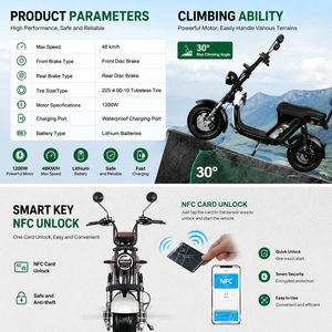 <span class=keywords><strong>Moto</strong></span> électrique tout-terrain robuste de qualité industrielle avec pneus à crampons extra extrêmes et plaque de protection à garde au sol élevé - Product Image 6