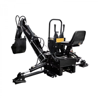 Chargeuse-pelleteuse hydraulique montée sur tracteur à attelage 3 points LW6/LW7/LW8