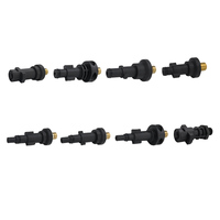 Adaptateur de lance à mousse pour nettoyeur haute pression, canon à mousse, adaptateur de buse à mousse, pistolet à savon, connecteur de lance, 1/4 pouce