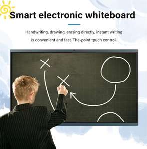 Nuevo tablero inteligente Digital de 20 puntos, <span class=keywords><strong>TV</strong></span> interactiva, pantalla táctil, pizarra blanca, 20 puntos táctiles, nuevo Panel interactivo de pantalla táctil - Product Image 3