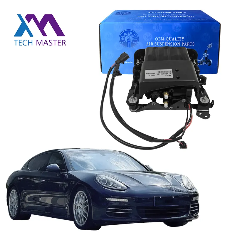 ระบบกันสะเทือนของคอมเพรสเซอร์แอร์ลิฟท์97035815110 97035815111สำหรับ Panamera