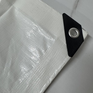 Bâche en tissu uni enduit PE 120 g/m², imperméable et anti-UV, économique, pour tentes, doublures et usage industriel, style tissé, fabriquée en Chine - Product Image 1