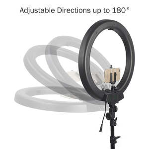 Iluminación Fotográfica, Aro de Luz LED de 55W y 18 Pulgadas, Trípode, Kit de Vlogging con Intensidad Regulable, Lámpara de Pie LED para TikTok, Extensiones de Pestañas - Product Image 4