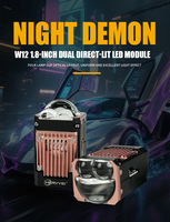 Module LED à émission directe double Night Demon W12 de 1,8 pouce offrant des effets d'éclairage uniformes et exceptionnels