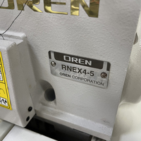 Machine à coudre industrielle surjeteuse à cinq fils, haute vitesse, double aiguille, alimentation par le bas, pour la fabrication RNEX4-5