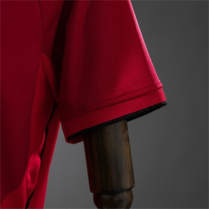 Milli Takım Ev Sahibi Futbol Forması Taraftar Versiyonu Unisex Kısa Kollu Retro Stil Hızlı Kuruyan Nefes Alabilen %100 Polyester - Product Image 4