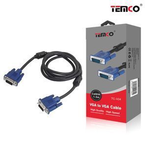 Câble audio Temco 3Rca vers 3Rca 1,8 m pour connexion sonore stéréo - Product Image 3