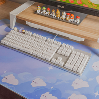Tapis de souris de jeu en caoutchouc personnalisé en forme de dessin animé, tapis de bureau pour PC