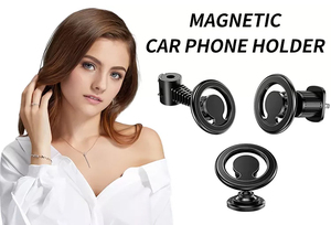 Porta telefono cellulare magnetico universale per auto per iPhone 12/13/14 Pro Max con gancio girevole supporto magnetico - Product Image 2