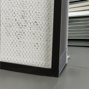 H13 Bảng điều chỉnh 24*24*2 nhà sản xuất nhà sản xuất 99% xếp li H11 <span class=keywords><strong>H14</strong></span> Bộ lọc nhôm máy lọc không khí ULPA H12 <span class=keywords><strong>Mini</strong></span> pleat <span class=keywords><strong>HEPA</strong></span> lọc - Product Image 3