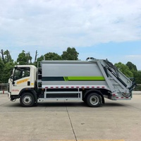 Camion compacteur de déchets Sinotruk HOWO 4x2, véhicule à énergie nouvelle, 10,5 m³, chargement arrière, pour la collecte des déchets