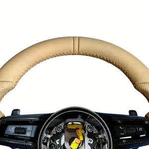 Volante de Cuero Personalizado y Mejorado para <span class=keywords><strong>Porsche</strong></span> Panamera, <span class=keywords><strong>Macan</strong></span>, Cayenne, Taycan, 911, 718, 997, 958, 981, 987 - Product Image 5