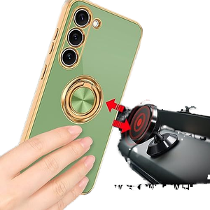 S24 S24 + S23 S23 + Xách tay có thể gập lại có thể điều chỉnh góc xoay 360 điện thoại vòng đứng hợp kim nhôm bezel-ít điểm tựa điện thoại trường hợp - Product Image 5