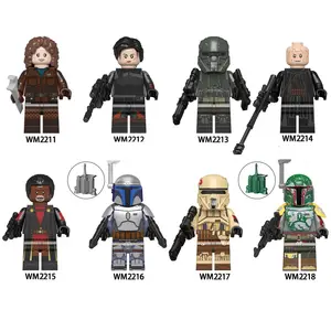 WM6122 WM2211 WM2218 Peli Motto Fennec Shand Boba Fett Coastal Commando Transport Stormtrooper Minifigure Assembled Toy