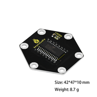 Módulo de Matriz de Puntos Honeycomb de Keyestudio para Microbit, para la Educación en Programación STEM