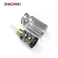 Zhaowei personnalisé 38mm en acier inoxydable planétaire 6v micro 12 vdc moteurs à engrenages pour robot de tonte