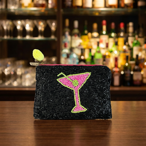 Porte-monnaie Preppy, Portefeuille d'été, Petite pochette zippée, Sac perlé, Sac bandoulière - Product Image 3