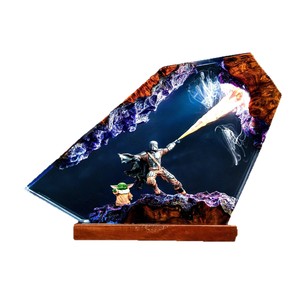 Lámpara <span class=keywords><strong>de</strong></span> Resina <span class=keywords><strong>de</strong></span> Star Wars Mandalorian, Productos Artesanales Terminados, Exquisitos Adornos <span class=keywords><strong>de</strong></span> Decoración para el Hogar Hechos en China para Ocasiones Especiales - Product Image 5