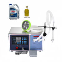 Machine de remplissage automatique de liquides à haut débit GFK-17A, pompe à diaphragme à commande numérique pour huile, boissons, produits chimiques, détergents