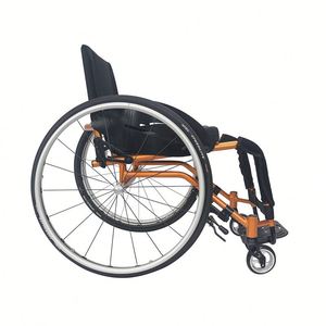 <span class=keywords><strong>Fauteuil</strong></span> roulant <span class=keywords><strong>de</strong></span> <span class=keywords><strong>Sport</strong></span> <span class=keywords><strong>pour</strong></span> enfants, chaise à main, loisirs et repose-pieds, convient à l'école, manuelle, promo - Product Image 4