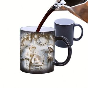 Mug en céramique blanc vierge 12 oz et 15 oz en gros pour impression photo personnalisée par transfert thermique - Product Image 3