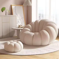 Canapé pouf moderne capitonné inclinable et confortable pour la maison, avec fonction de relaxation, idéal pour le salon