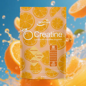 อาหารเสริมครีเอทีนฉลากส่วนตัวสำหรับการเจริญเติบโตของกล้ามเนื้อ ยาเม็ดครีเอทีนโมโนไฮเดรต ครีเอทีนกัมมี่เพิ่มพลังงาน ครีเอทีนกัมมี่ - Product Image 3