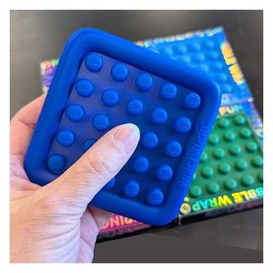 ของเล่นบับเบิ้ลซิลิโคนหลากสีแบบนำกลับมาใช้ใหม่ - ของเล่นบีบคลายเครียด - Product Image 4