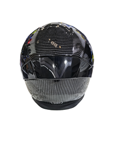 Nouveau casque de moto intégral pour adulte homologué <span class=keywords><strong>DOT</strong></span>, double visière, finition noir mat, ailerons remplaçables, construction ABS, toutes saisons - Product Image 3