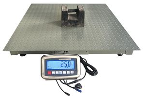 เครื่องชั่งน้ำหนักแบบแท่นขนาดใหญ่สำหรับอุตสาหกรรม ยี่ห้อ China Furi รุ่น FR-FL DBC ขนาด <span class=keywords><strong>2</strong></span> ตัน 150x150 ซม. หน้าจอ <span class=keywords><strong>LCD</strong></span> ดิจิตอล สำหรับงานหนัก - Product Image 2