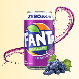 韩国饮料异国风味菠萝味碳酸饮料橙味芬塔355毫升 - Product Image 5