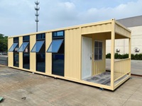XH Factory Maison Conteneur Rectangulaire Minimaliste Préfabriquée Personnalisée à Faible Coût, Respirante, Installation Facile, pour Usage Résidentiel et Entrepôt, en Tôle Ondulée