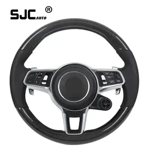 SJC Dermis volant en fibre de carbone personnalisé adapté pour Porsche 718 911 912 volant de course convertible