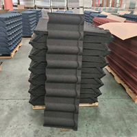 In China Hergestellte Qualitätsmaterialien Steinbeschichtete Zementdachziegel