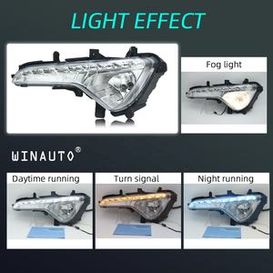 WINAUTO 12V LED <span class=keywords><strong>feux</strong></span> <span class=keywords><strong>de</strong></span> <span class=keywords><strong>jour</strong></span> et antibrouillard pour <span class=keywords><strong>Kia</strong></span> <span class=keywords><strong>Sportage</strong></span> R 2010-2013 <span class=keywords><strong>feux</strong></span> antibrouillard améliorés - Product Image 2