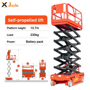 Plataforma Elevadora Móvil Autopropulsada de Tijera Hidráulica 2026 en Oferta, Estable, con Certificación CE ISO - Product Image 1