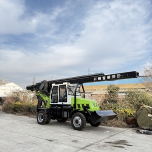 Foreuse rotative sur roues <span class=keywords><strong>YAHE</strong></span> DL-180 avec moteur et système hydraulique complet pour la construction de fondations de pieux - Product Image 2