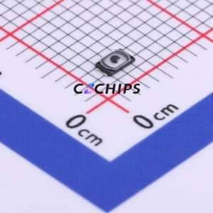 TS-1103-AR005516 Tactile Switch SMD Switch Single Pole Single Throw Round Button 1.6N Vertical Mount - Product Image 1