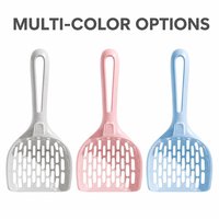 Pelle à litière pour chat en maille plastique, grande taille, outil indispensable pour le nettoyage des animaux et l'élimination des déchets