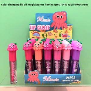 <span class=keywords><strong>Lip</strong></span> <span class=keywords><strong>Gloss</strong></span> Buah Stroberi yang Modis dan Imut, Rasa Buah, Tahan Lama, Melembapkan, Lipstik Pengubah Warna, <span class=keywords><strong>Lip</strong></span> Oil Cair - Product Image 4