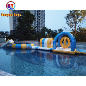 Toboganes inflables para exteriores, juguetes acuáticos, torre de escalada, flotante - Product Image 6